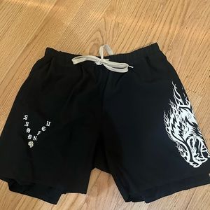 Black Darc sport trunks (swimming trunks material) size L.